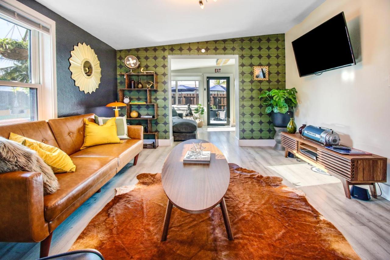Private Heated Pool Oasis Pet-Friendly Retreat Short Or Long Stays Sleeps 2-8 Ppl Pompano Beach Exteriér fotografie